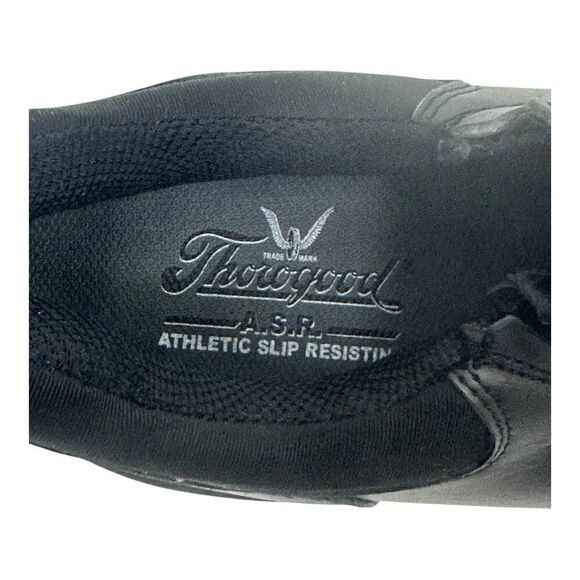 Thorogood Mens 14M ASR Slip-Resistant Black Leather Work Shoes Comfort‎ Fit New main image 10